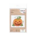 Cross stitch kit KLART "Pumpkin" 12 x 10.5 cm KL12-063