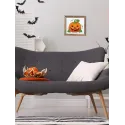 Cross stitch kit KLART "Pumpkin" 12 x 10.5 cm KL12-063