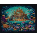 Набор для вышивания крестом PANNA "Морское царство" 42,5 x 33 см PF-7520