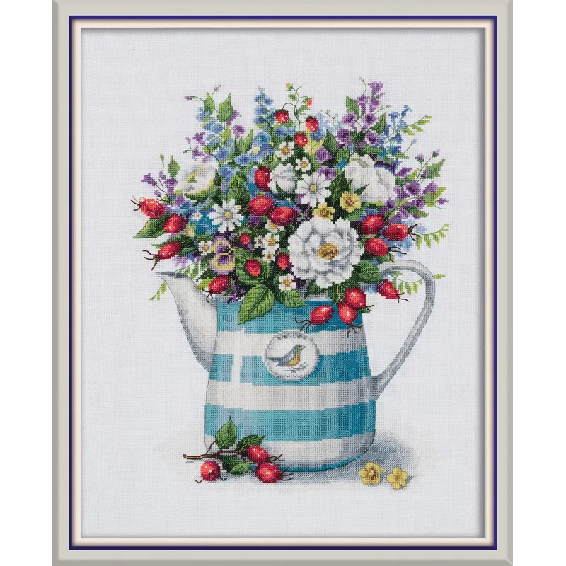 Kreuzstichset PANNA "Mitte Juli" 26,5 x 33,5 cm PC-7291