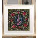 Cross stitch kit "Multicolored" 31×31 cm S1690