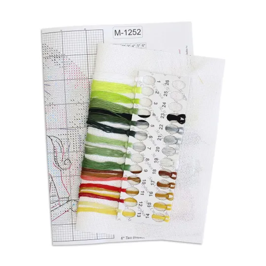 Cross stitch kit "New Year's horse" 16x16 cm SM-1252