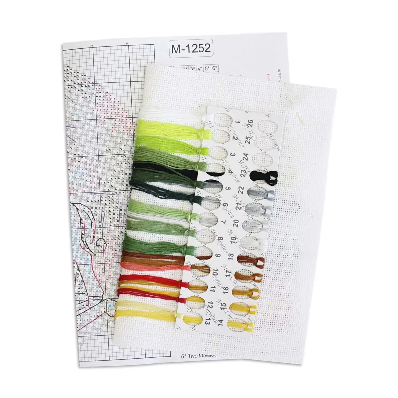 Kryželio rinkinys "Naujųjų metų žirgas" 16x16 cm SM-1252