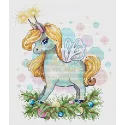Cross stitch kit "Festive horse" 18x15 cm SM-1251