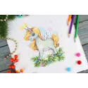 Cross stitch kit "Festive horse" 18x15 cm SM-1251