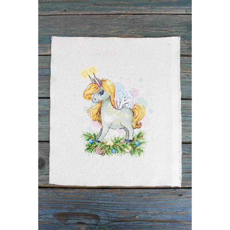 Kreuzstich-Set "Festliches Pferd" 18x15 cm SM-1251