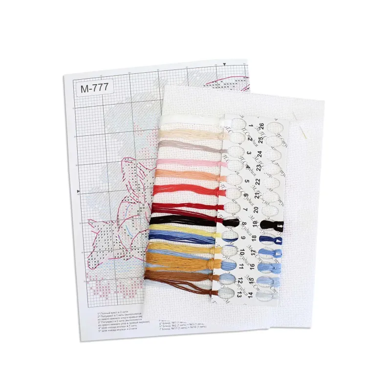 Cross stitch kit "Beach holiday" 14x20 cm SM-777