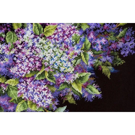 Kreuzstich-Set "Duftende Flieder" 18x27 cm SNV-951