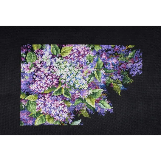 Kit de point de croix "Lilas parfumé" 18x27 cm SNV-951