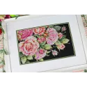 Kit de point de croix "Roses nobles" 18x27 cm SNV-949