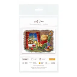 Cross stitch kit "Quiet evening" 20x25 cm SNV-925