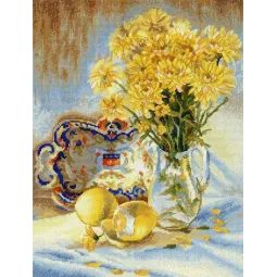 Kreuzstichset "Sonniges Stillleben" 40x30 cm SNV-911