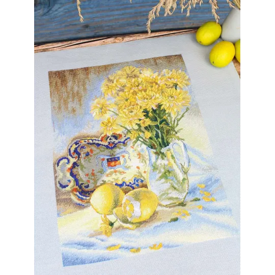 Cross stitch kit "Sunny still life" 40x30 cm SNV-911
