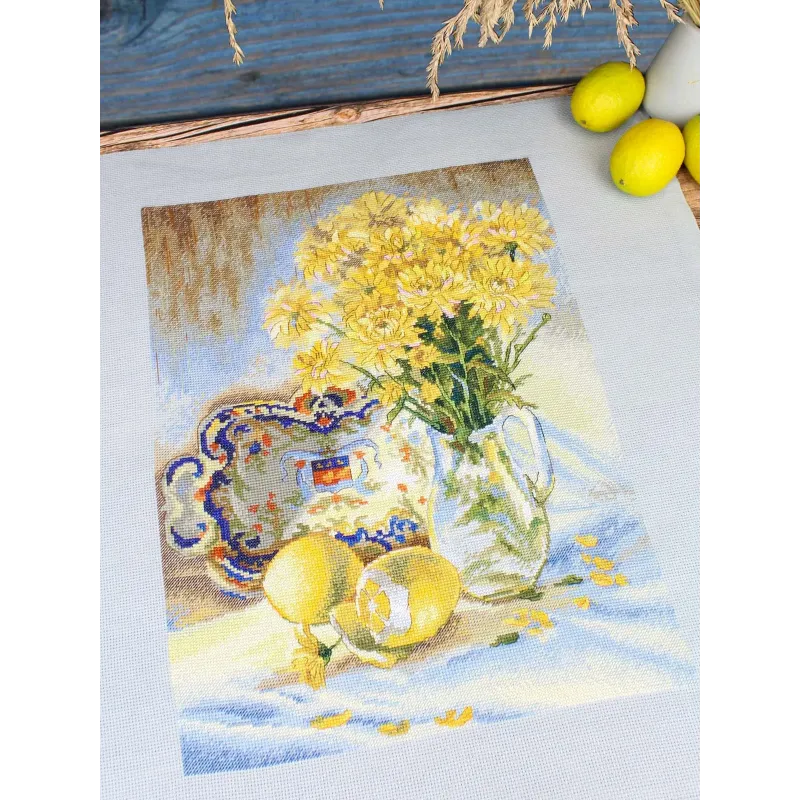 Cross stitch kit "Sunny still life" 40x30 cm SNV-911