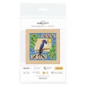 Cross stitch kit "Mini sampler. Summer composition" 13x13 cm SNV-972