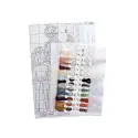 Kit de point de croix "Professeurs" 18x10 cm SR-1109