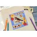 Kreuzstich-Set "Mini-Sampler. Herbstkomposition" 13x13 cm SNV-973