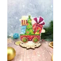 Набор для вышивания "Новогоднее чудо" 10x9 см SR-1134