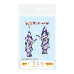 Kryželiu siuvinėjimo rinkinys "Pierrot" 17x8 cm SR-1188