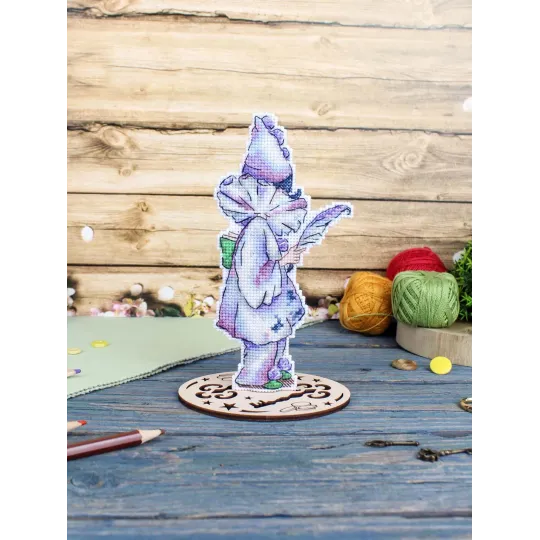 Kit de point de croix "Pierrot" 17x8 cm SR-1188