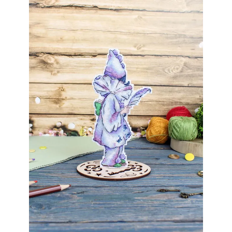 Kreuzstich-Set "Pierrot" 17x8 cm SR-1188