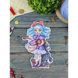 Kreuzstich-Set "Malvina" 16x10 cm SR-1187