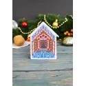 Kreuzstich-Set "3D-Spielzeug. Ein schickes Haus" 6x9x8 cm SR-1168