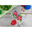 Набор для вышивания крестиком "Снегирь" 14x13 см SR-1131