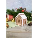 Cross stitch kit "3D toy. Gingerbread house" 6x8x6 cm SR-963