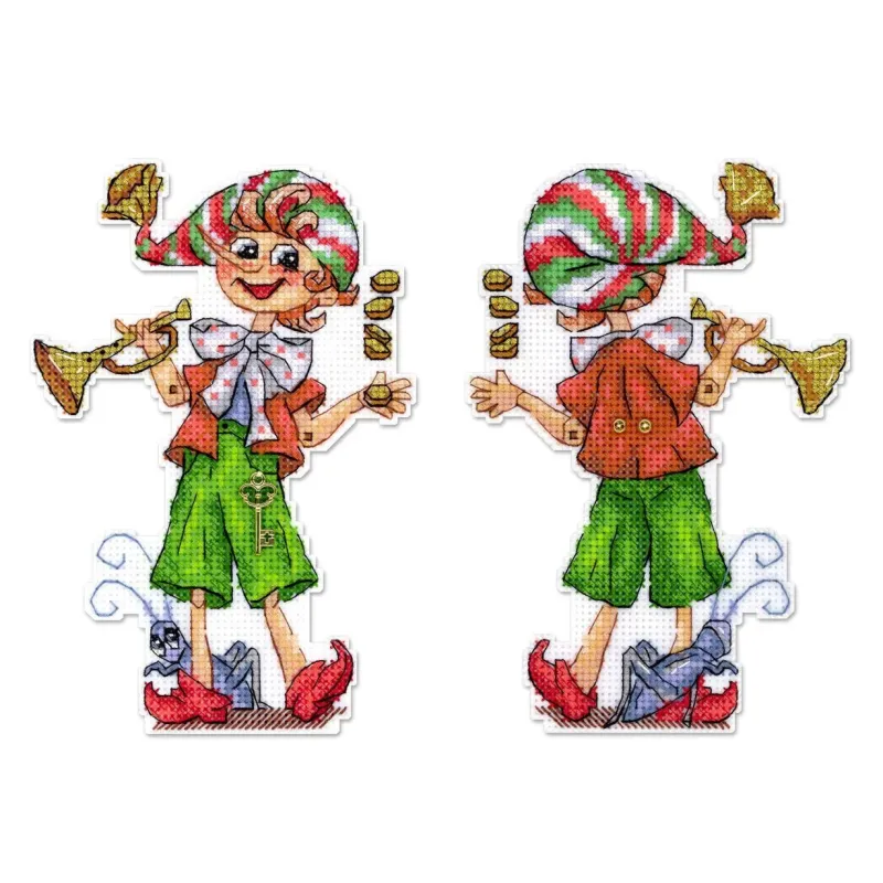 Kreuzstich-Set "Buratino" 16x11 cm SR-1178