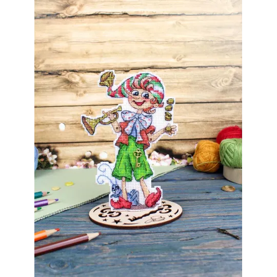 Kreuzstich-Set "Buratino" 16x11 cm SR-1178