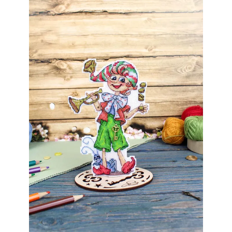 Kit de point de croix "Buratino" 16x11 cm SR-1178