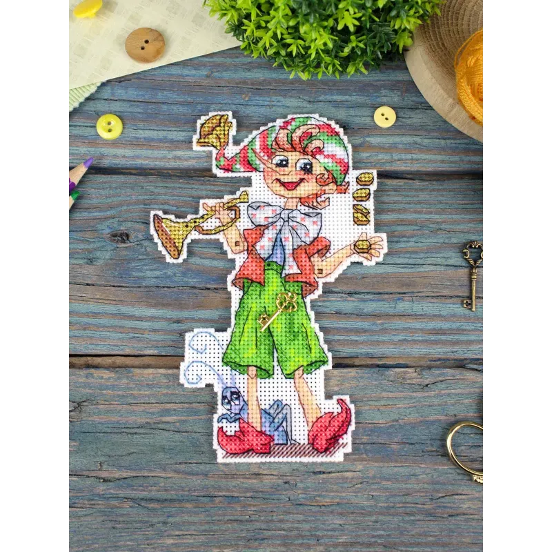 Kreuzstich-Set "Buratino" 16x11 cm SR-1178