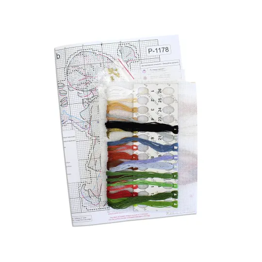 Kit de point de croix "Buratino" 16x11 cm SR-1178