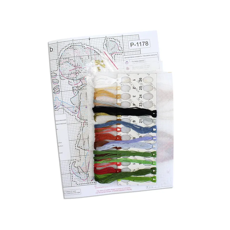 Kit de point de croix "Buratino" 16x11 cm SR-1178