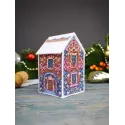 Kreuzstich-Set "3D-Spielzeug. Ein Haus mit Mustern" 11x6x6 cm SR-1169