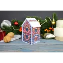Kreuzstich-Set "3D-Spielzeug. Ein Haus mit Mustern" 11x6x6 cm SR-1169