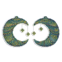 Kreuzstich-Set "Märchenmond" 10x9 cm SR-970