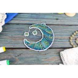 Kreuzstich-Set "Märchenmond" 10x9 cm SR-970