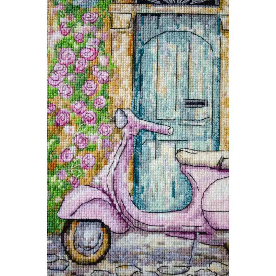 Kreuzstich-Set "La Dolce Vita" 16x25 cm AAH-294