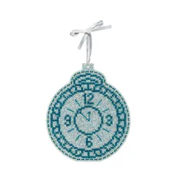 Набор для вышивания крестиком «Новогодняя игрушка: почти полночь» 13x11 см ST-1088