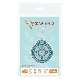 Набор для вышивания крестиком «Новогодняя игрушка: почти полночь» 13x11 см ST-1088