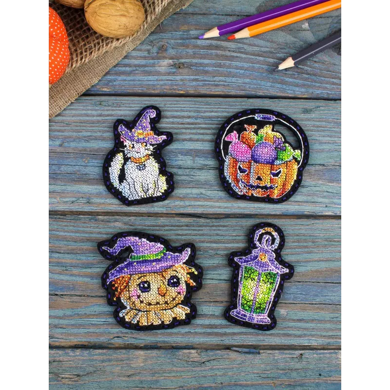 Kreuzstich-Set "Halloween-Topper" ST-1082