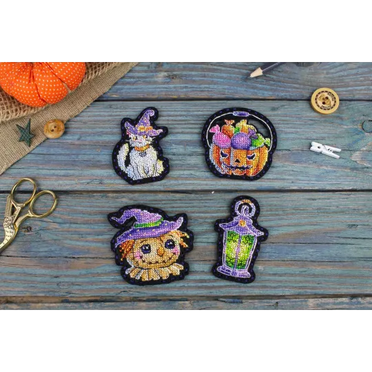 Kreuzstich-Set "Halloween-Topper" ST-1082