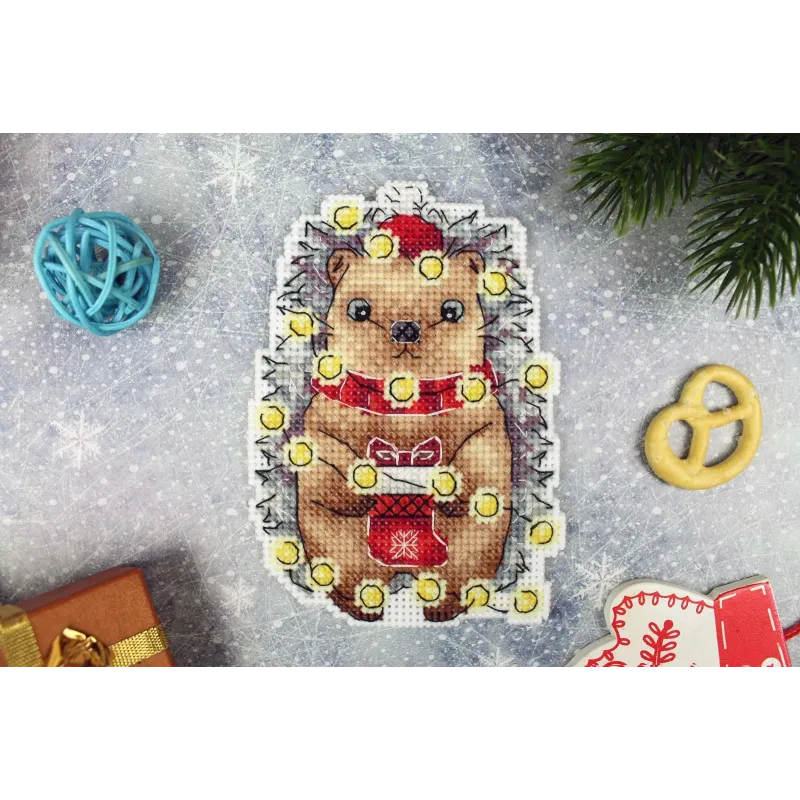 Kreuzstichset „Neujahrsigel“ 12x8 cm SR-1173