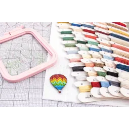 Cross stitch kit "A Glimpse of Wonderland" 23 x 34 cm SLETIL9960