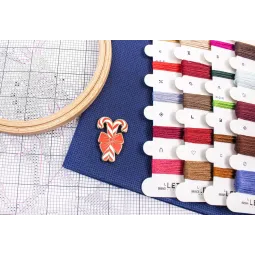 Cross stitch kit "Christmas Eve Flight" 51 x 35 cm SLETIL9959