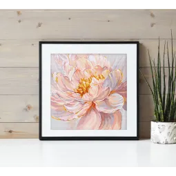 Cross stitch kit "Floral Grace" 32x32cm SLETIL9956