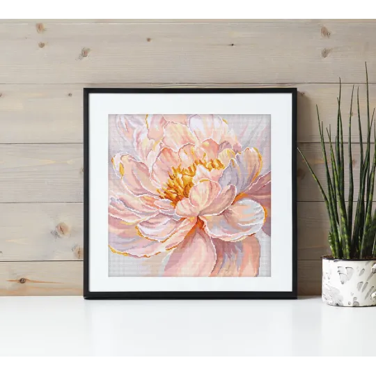 Набор для вышивания крестом "Floral Grace" 32x32cm SLETIL9956