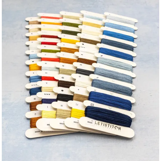 Kit point de croix "Noël Victorien" 19x39cm SLETIL9953